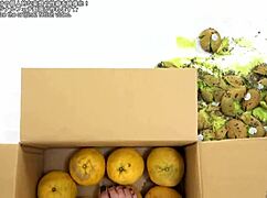 I’m so turned on by this wild food crush fetish!