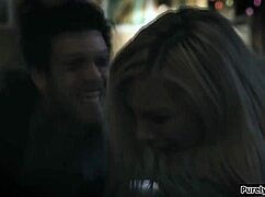 my boyfriend fucking two girlfriends in an anal threesome, with blowjobs and assfucking