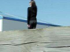 watch sexy petite exhibitionist strip naked and masturbate to orgasm