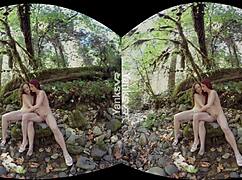 Want to see him play with her hairy pussy?