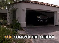 milf housewife gives blowjob and titty fuck to boss