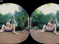 Endza and Sierra Cirque explore their desires at the waterfall.