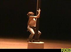 Stacy, a young amateur, performs a private striptease, ripping her clothes in her homemade video.