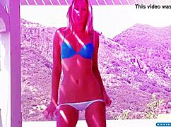 Ana Rickman asks, 'Want to punish my ass?'