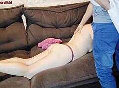 I suspected my wife was up to something with the fat latina masseur at home, and this homemade roleplay confirmed it with bareback action.