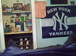 Horny 18-year-old masturbates wildly!