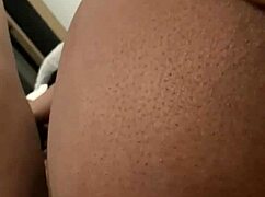 Big Booty Ebony Chick Gets Her Ass Smashed By Monster Cock