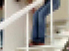 I HAVE A NEW PAIR OF JEANS TO TEASE YOU WITH, SKINNY PETITE TEEN SHOWING OFF!