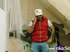 La mujer araña tendencia en peru nany g1 rides cowgirl with cumshot