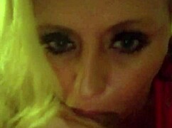 She gives an early blowjob as a mature wife.