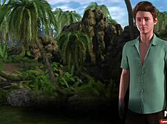 Treasure of Nadia: Cock to Mouth Then Ass Creampie Scene