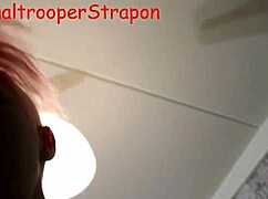 eevi petite 18+ gets strapon fucked by analtrooper in anal scene