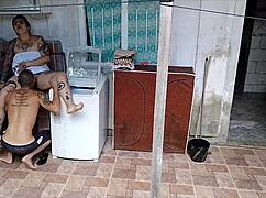 i couldn't resist my hot sister-in-law's teasing and dove into her tattooed pussy with my big cock throbbing