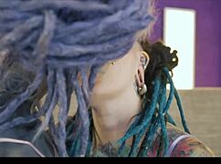 Ffm Tattoo Threesome with Alternative Teens Anal Rough Sex