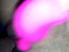 Latina Couple Uses New Toy On Pussy