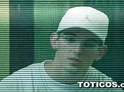 two teen dominican babes tag teaming a horny black american guy in homemade fun