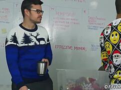 Filipino boys in a movie with older men