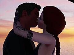 Titanic - 3dxchat Parody With Cumshot Anal Blowjob Assfucking