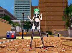 Hololive Uruha Rushia in Miniskirt MMD