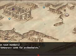 In last embryo, the slime slides into her butt during a wild game session