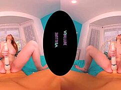 vrallure redhead teen 18+ masturbates solo in your personal dinner date