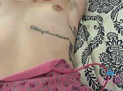 i, the innocent babe violet viper, got my pussy licked and gave a footjob before taking that cock pov style, oh man!