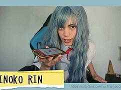 Kinoko Rin Whispers Under Her Skirt