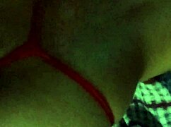 the mexicana puta is getting anal doggystyle and masturbating