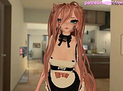 Horny Maid Does Anything For Master In POV Lewd Roleplay!