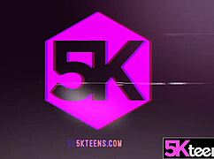 Can you believe this skinny blonde slut Brill Barbie in 5KTeen sucking huge tits?