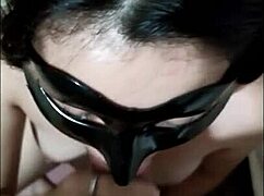 Does my beautiful latina neighbor suck my monster cock until cum on face?