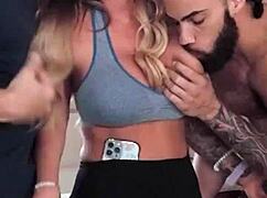 Milf hunter torch passed with intense assfucking and cum facial