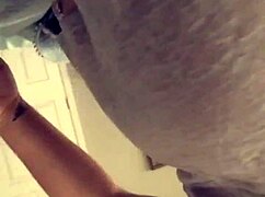 white chubby teen gets off solo in her room with ease