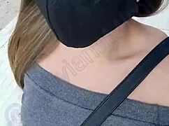 i had my first street adventure in quarantine without panties, staying safe...