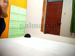 venezuelan babe trades sex for money while selling food