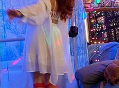 steffi valentine does a dirty pussy dance as a hotwife