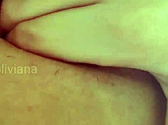 Latina's Wet Pussy And Ass Clean After Shower