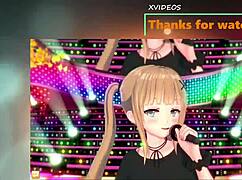 Re Zero Ram Gets Breasts Rubbed in Hentai Game