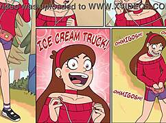 anime threesome with licking and swallowing