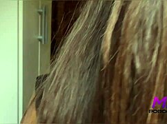 gorgeous latina bends over for monster cock doggystyle