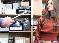 Thief Bent Over In Lingerie Gets Deepthroat And Doggystyle Fuck