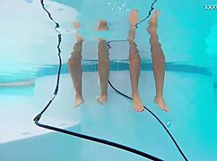 katya nakolkina shows perfect ass underwater!