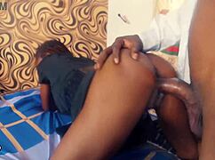 Wow, she wanted a job but got pounded by fat dick!