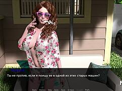 pine falls asks for help in this blowjob cartoon game anime hentai scene with lots of fun