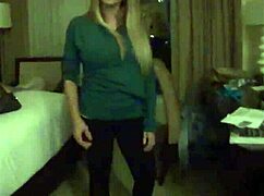 capri cavanni shows big tits and ass behind scenes