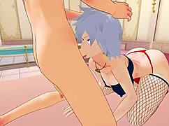 Milf Fingers Pussy While Sucking Big Cock