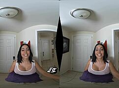 WankzVR - Aaliyah Hadid Takes Big Black Cock in Hardcore POV