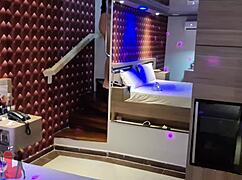 Since my cuckold husband has a small dick, I got a big-cocked lover just to fuck my ass