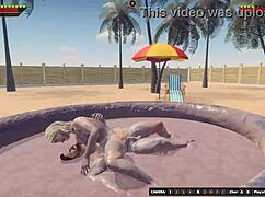 Ethan Vs Scara Naked Fighter 3D