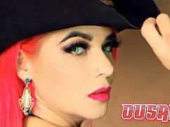 d�bora fantine fazendo stripper com musica country